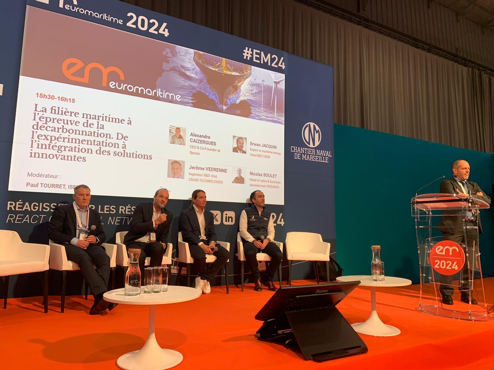 MEET2050 au salon Euromaritime 2024 à Marseille !