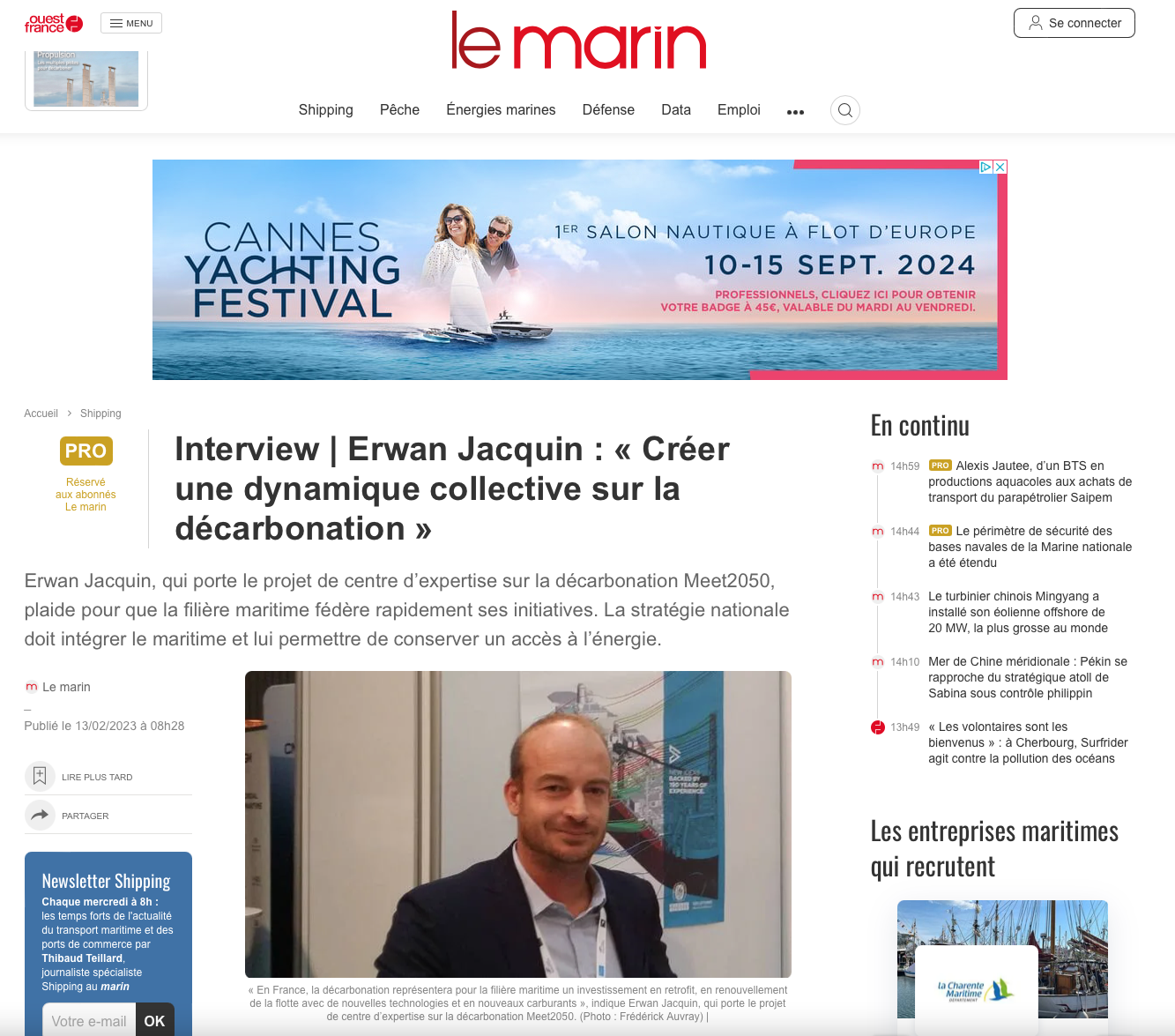 « Créer une dynamique collective sur la décarbonation »